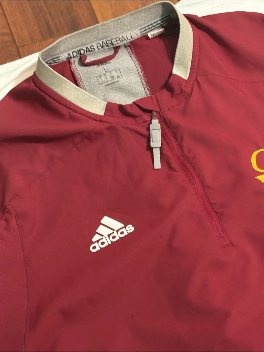 adidas baseball pullover